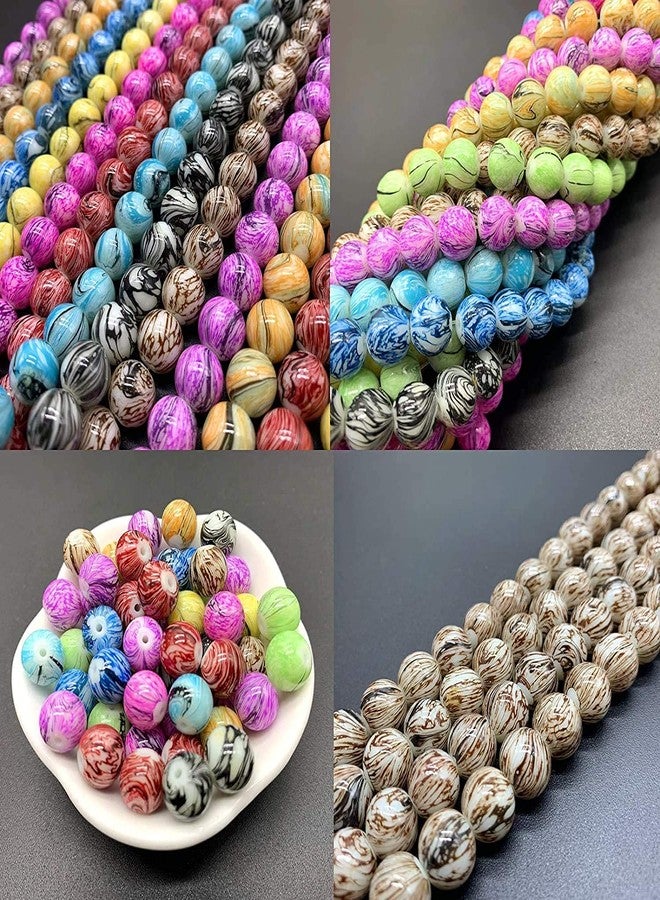 Diy Crafts 16782 Piece/lot 6/8/10mm Hot Glass Beads Fits for Handmade Diy Necklace Bracelet Jewelry Making, 8mm 30 Piece (Multicolor) - Image 2